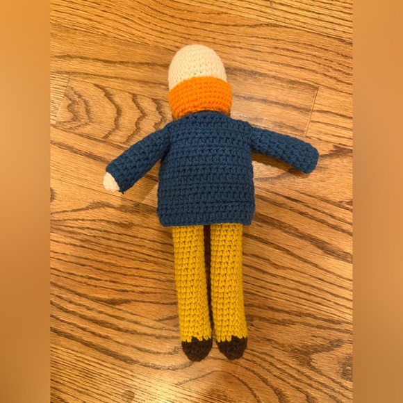 Vincent Van Gogh crochet doll 8inches - Picture 3 of 5